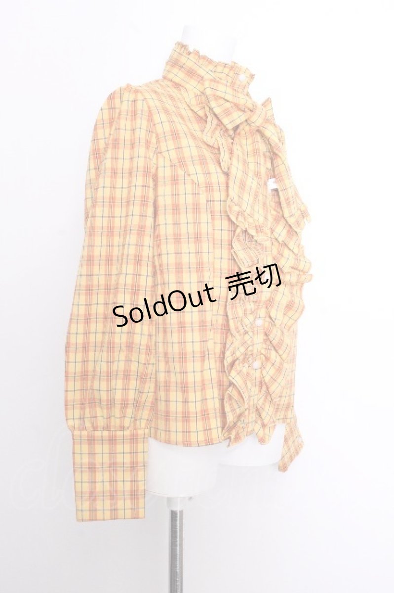 画像2: CATCOCOON（海外ロリータブランド） / A Doll's House ブラウス(長袖)  イエロー S-26-09-04-036-LO-BL-AS-ZS (2)