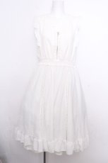 画像1: axes femme / フィッシュテールワンピース  白 S-26-09-04-044-AX-OP-HR-ZS (1)
