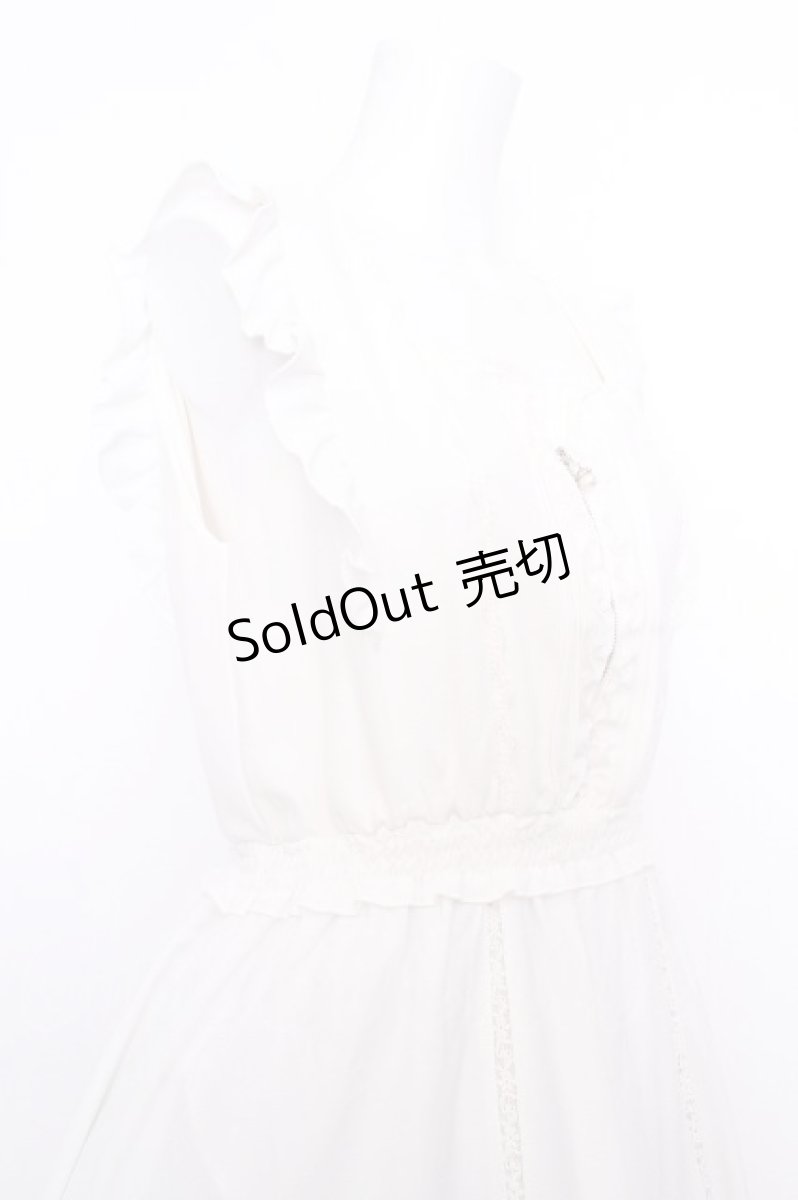 画像4: axes femme / フィッシュテールワンピース  白 S-26-09-04-044-AX-OP-HR-ZS (4)