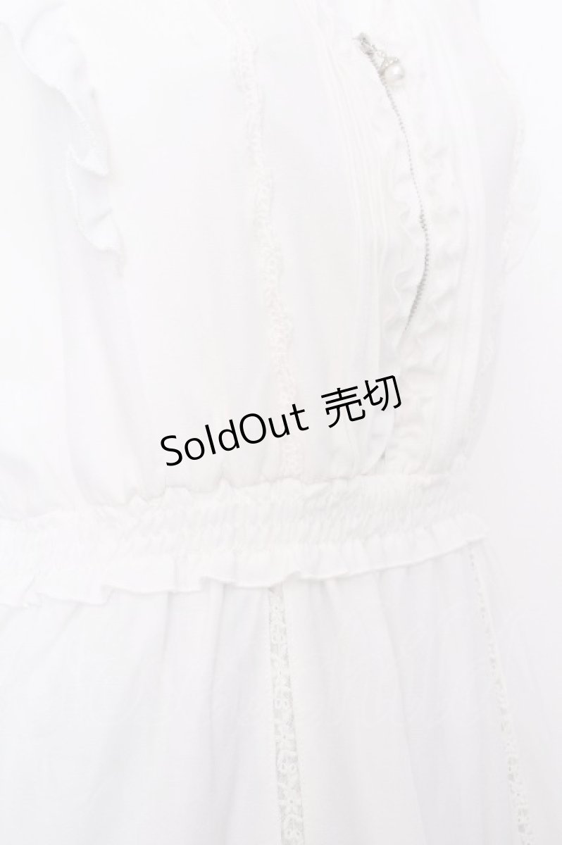 画像5: axes femme / フィッシュテールワンピース  白 S-26-09-04-044-AX-OP-HR-ZS (5)