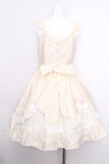 画像3: BABY,THE STARS SHINE BRIGHT / ゆらゆらいちごのStrawberry Gardenジャンパースカート  アイボリー S-26-09-04-046-BA-OP-HR-ZS (3)