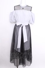 画像1: EAT ME / 2WAYースコンビデコルテマキシワンピース  サックス S-26-09-04-052-LO-OP-AS-ZS (1)