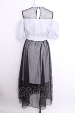 画像3: EAT ME / 2WAYースコンビデコルテマキシワンピース  サックス S-26-09-04-052-LO-OP-AS-ZS (3)