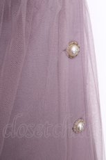 画像6: axes femme / チュール裏毛カットジャケット  ラベンダー S-26-09-04-053-AX-JA-HR-ZS (6)