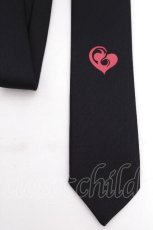 画像2: GOTH / ワンポイントネクタイ  黒 S-26-09-04-015-GO-ZA-HR-ZS (2)