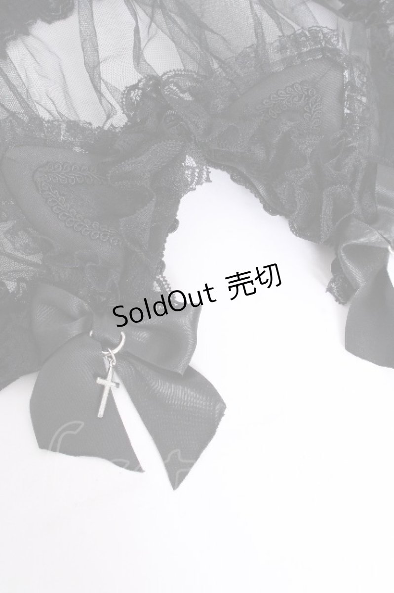 画像5: HANGRY&ANGRY / CAT EAR HEAD VEIL  黒 S-26-09-04-018-HN-AC-HR-ZS (5)