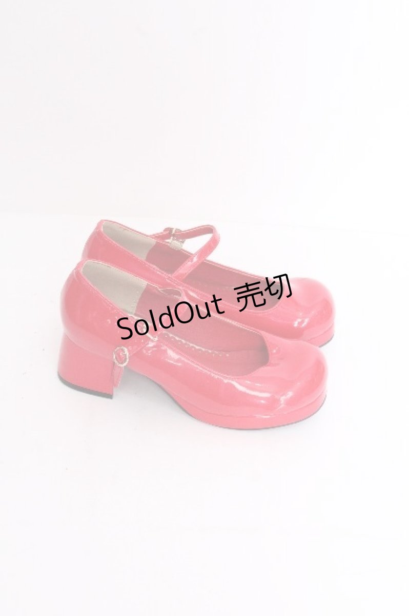 画像2: Deary / パンプス 23.5 赤 S-26-09-04-022-LO-SH-AS-ZS (2)