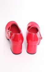 画像3: Deary / パンプス 23.5 赤 S-26-09-04-022-LO-SH-AS-ZS (3)