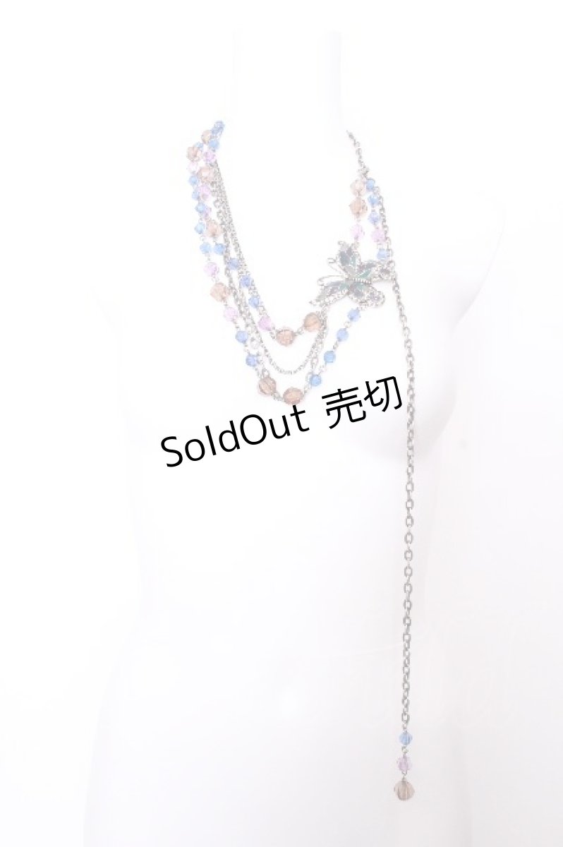 画像1: GOTH / 蝶ネックレス   S-26-09-04-025-GO-AC-HR-ZS (1)