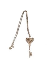 画像1: Jane Marple / Crown Keyネックレス  シルバーｘゴールド S-26-09-04-027-JM-AC-AS-ZS (1)
