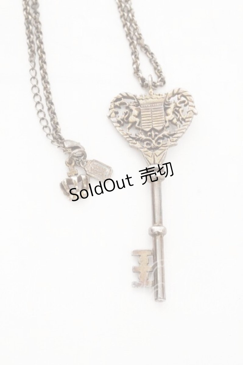 画像2: Jane Marple / Crown Keyネックレス  シルバーｘゴールド S-26-09-04-027-JM-AC-AS-ZS (2)