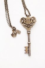 画像2: Jane Marple / Crown Keyネックレス  シルバーｘゴールド S-26-09-04-027-JM-AC-AS-ZS (2)