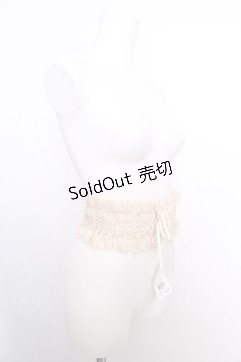 画像3: axes femme / レースアップゴムベルト  キナリ S-26-09-05-003-AX-BL-HR-ZS (3)