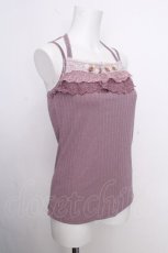 画像3: axes femme / ホルター付きガーデンキャミ  ラベンダー S-26-09-05-025-AX-TO-HR-ZS (3)
