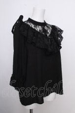 画像3: axes femme kawaii / ヴィンテージドールブラウス  黒 S-26-09-05-028-AX-BL-HR-ZS (3)