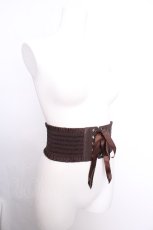 画像3: axes femme / レースアップゴムベルト   S-26-09-05-004-AX-BL-HR-ZS (3)