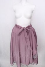 画像1: axes femme / パイピングチュールフリルスカート  ラベンダー S-26-09-05-054-AX-SK-HR-ZS (1)