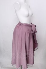 画像3: axes femme / パイピングチュールフリルスカート  ラベンダー S-26-09-05-054-AX-SK-HR-ZS (3)
