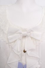 画像4: axes femme kawaii / メェールプロフォーンドゥブラウス  白 S-26-09-05-012-AX-BL-HR-ZS (4)