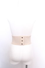 画像2: axes femme / レースアップゴムベルト   S-26-09-05-002-AX-BL-HR-ZS (2)