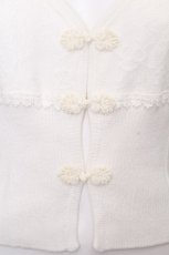 画像4: axes femme / チャイナボタンカーディガン  オフ S-26-09-05-013-AX-TO-HR-ZS (4)