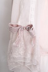 画像4: axes femme / リボン付楊柳シフォンプルオーバー  オフ S-26-09-05-014-AX-TO-HR-ZS (4)