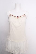 画像1: axes femme / ローズガーデンロングキャミ  オフ S-26-09-05-018-AX-TO-HR-ZS (1)