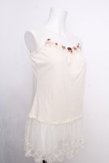 画像3: axes femme / ローズガーデンロングキャミ  オフ S-26-09-05-018-AX-TO-HR-ZS (3)