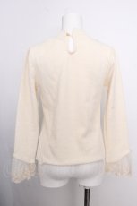 画像2: axes femme / バラモチーフカットプルオーバー  キナリ S-26-09-05-020-AX-TO-HR-ZS (2)