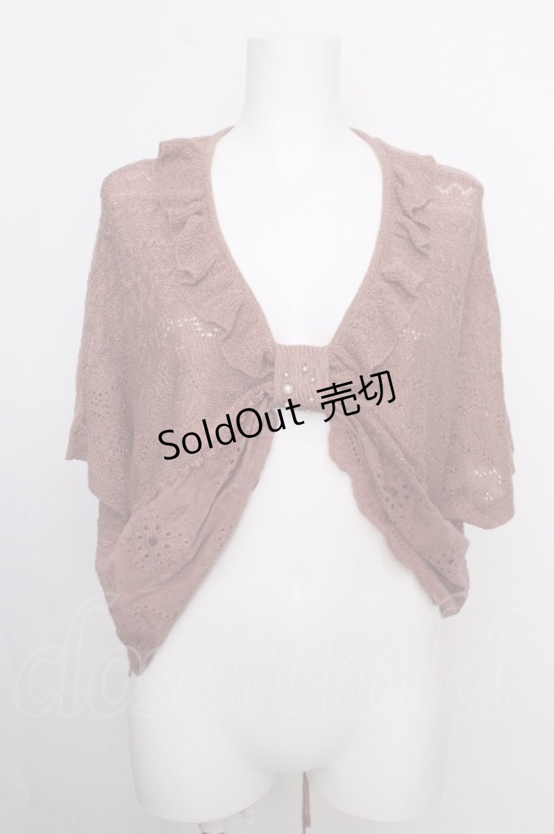 画像1: axes femme / リボンプルオーバー  アワピンク S-26-09-05-021-AX-TO-HR-ZS (1)