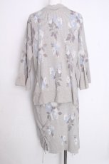 画像2: axes femme / フラワーニットトップス&スカートセットアップ  グレー S-26-09-07-033-AX-TO-HR-ZS (2)