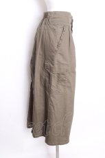 画像2: axes femme / カーゴポケットロングスカート  カーキ S-26-09-07-047-AX-SK-HR-ZS (2)