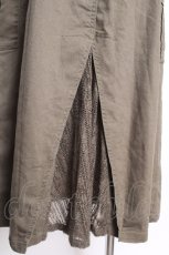 画像4: axes femme / カーゴポケットロングスカート  カーキ S-26-09-07-047-AX-SK-HR-ZS (4)
