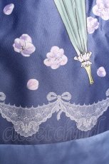 画像6: axes femme POETIQUE / レトロアンブレラタックスカート  ブルー S-26-09-07-052-AX-SK-HR-ZS (6)