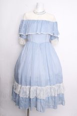 画像1: axes femme kawaii / ブリーズワンピース  サックス S-26-09-07-060-AX-OP-HR-ZS (1)