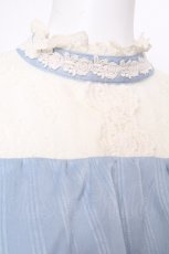 画像5: axes femme kawaii / ブリーズワンピース  サックス S-26-09-07-060-AX-OP-HR-ZS (5)