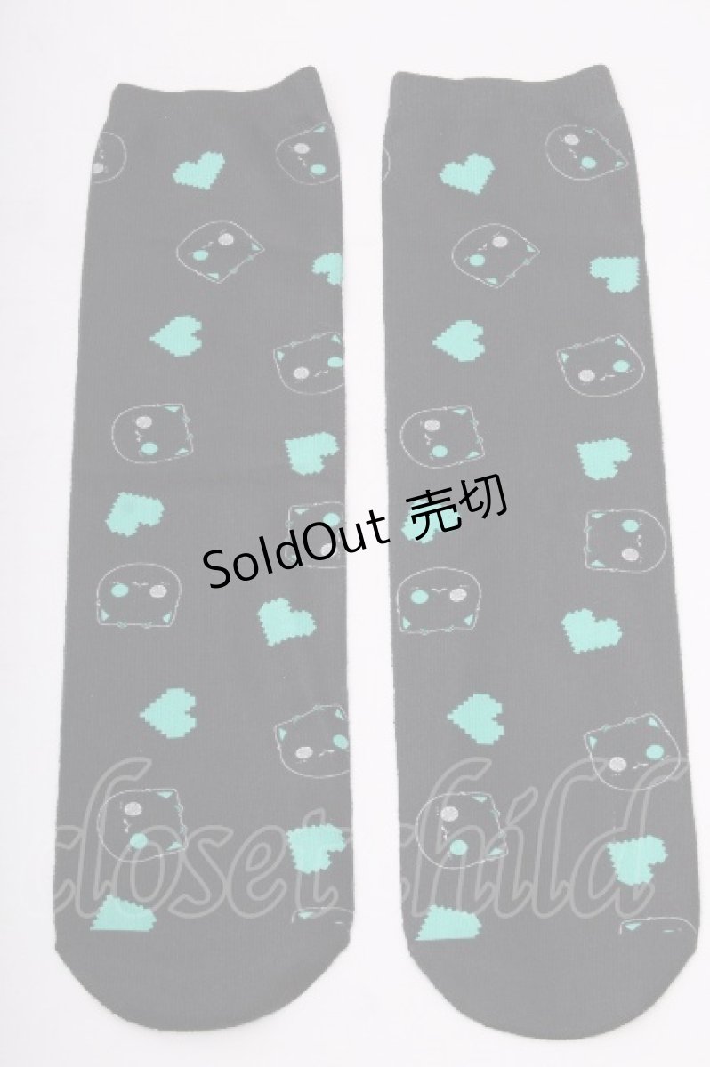 画像2: NieR Clothing / 靴下   S-26-09-07-015-PU-ZA-HR-ZS (2)