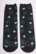 画像2: NieR Clothing / 靴下   S-26-09-07-015-PU-ZA-HR-ZS (2)
