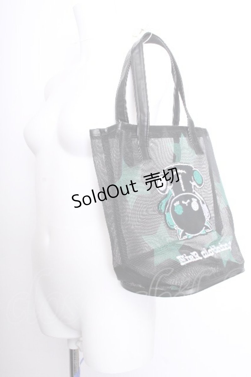 画像1: NieR Clothing / バッグ  黒 S-26-09-07-017-PU-AC-HR-ZS (1)