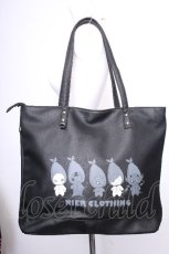 画像2: NieR Clothing / バッグ  黒 S-26-09-07-019-PU-AC-HR-ZS (2)