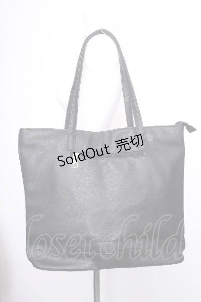 画像3: NieR Clothing / バッグ  黒 S-26-09-07-019-PU-AC-HR-ZS (3)