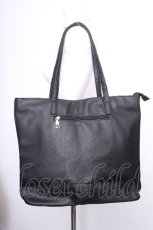 画像3: NieR Clothing / バッグ  黒 S-26-09-07-019-PU-AC-HR-ZS (3)