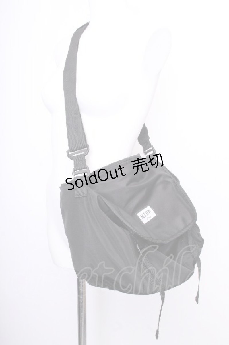 画像1: NieR Clothing / バッグ  黒 S-26-09-07-020-PU-AC-HR-ZS (1)