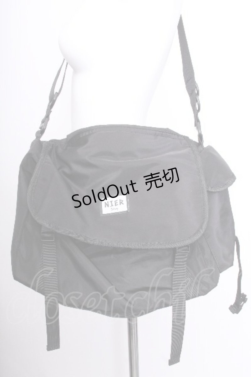 画像2: NieR Clothing / バッグ  黒 S-26-09-07-020-PU-AC-HR-ZS (2)