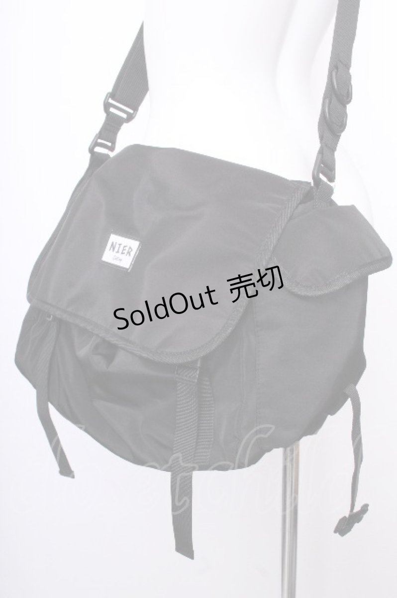 画像5: NieR Clothing / バッグ  黒 S-26-09-07-020-PU-AC-HR-ZS (5)