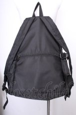 画像3: NieR Clothing / クロス刺繍リボンリュック  黒 S-26-09-07-021-PU-BG-HR-ZS (3)