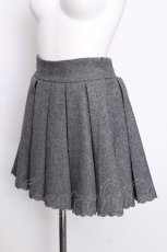 画像3: evelyn / プリーツキュロット  濃グレー S-26-09-08-043-LO-PA-AS-ZS (3)