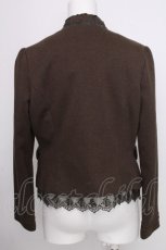 画像2: axes femme / ナポレオン風カットジャケット  カーキ S-26-09-08-013-AX-JA-AS-ZS (2)