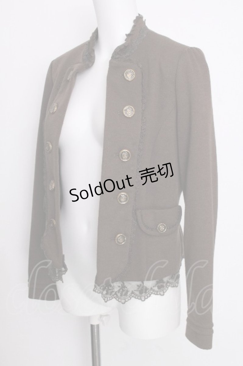 画像3: axes femme / ナポレオン風カットジャケット  カーキ S-26-09-08-013-AX-JA-AS-ZS (3)