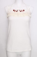 画像1: axes femme / ホルター付きガーデンキャミ  オフ S-26-09-08-002-AX-TO-HR-ZS (1)